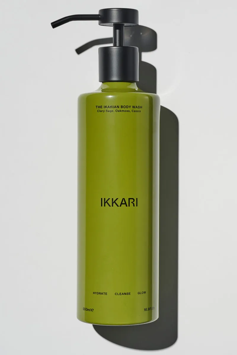 The Ikarian Body Wash Clary Sage Oakmoss Cassis