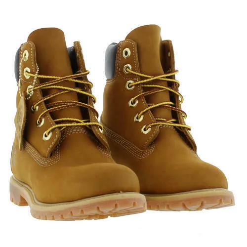 Timberland 6 Inch 10361 Wheat Nubuck Womens Ladies/ Mens  Waterproof Boots Size 3-8