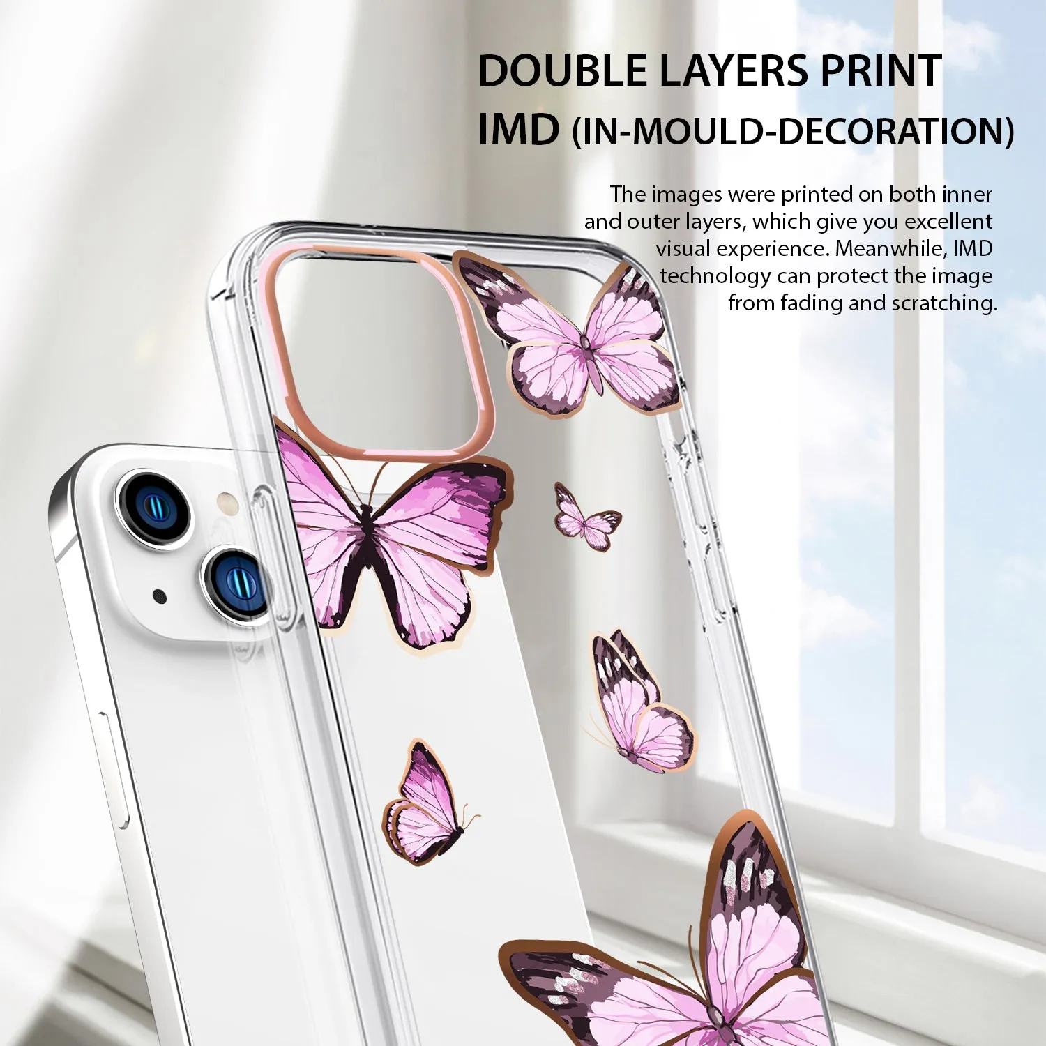 Tough On iPhone 14 Plus Case Butterfly Classic