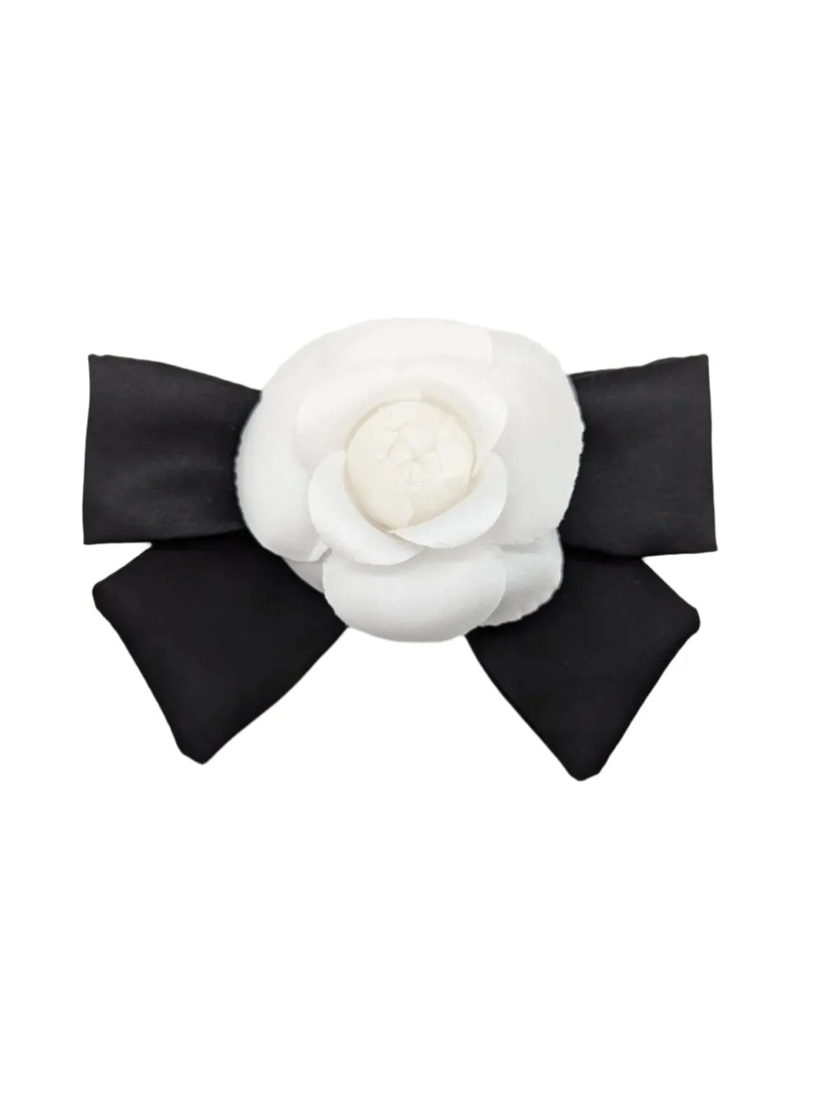 Viva L'Amor Bow Brooch in satin - piccolo